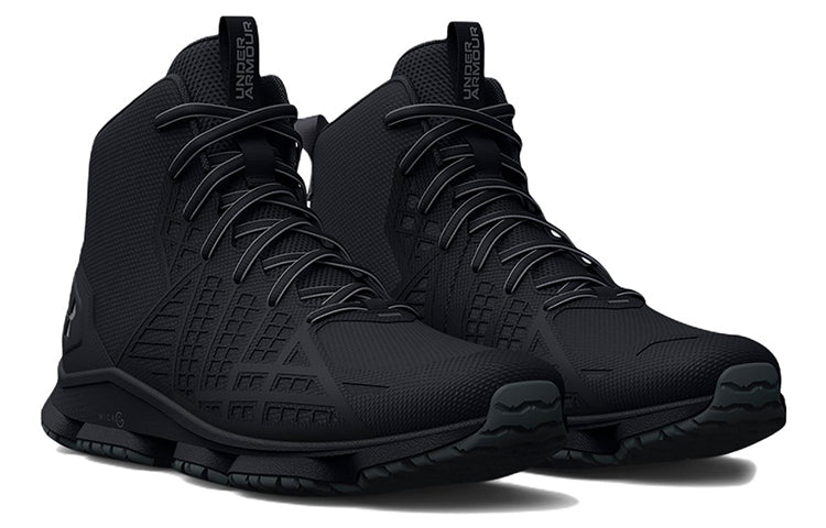 Under Armour Micro G Strikefast Mid 'Black Pitch Grey' 3025575-001
