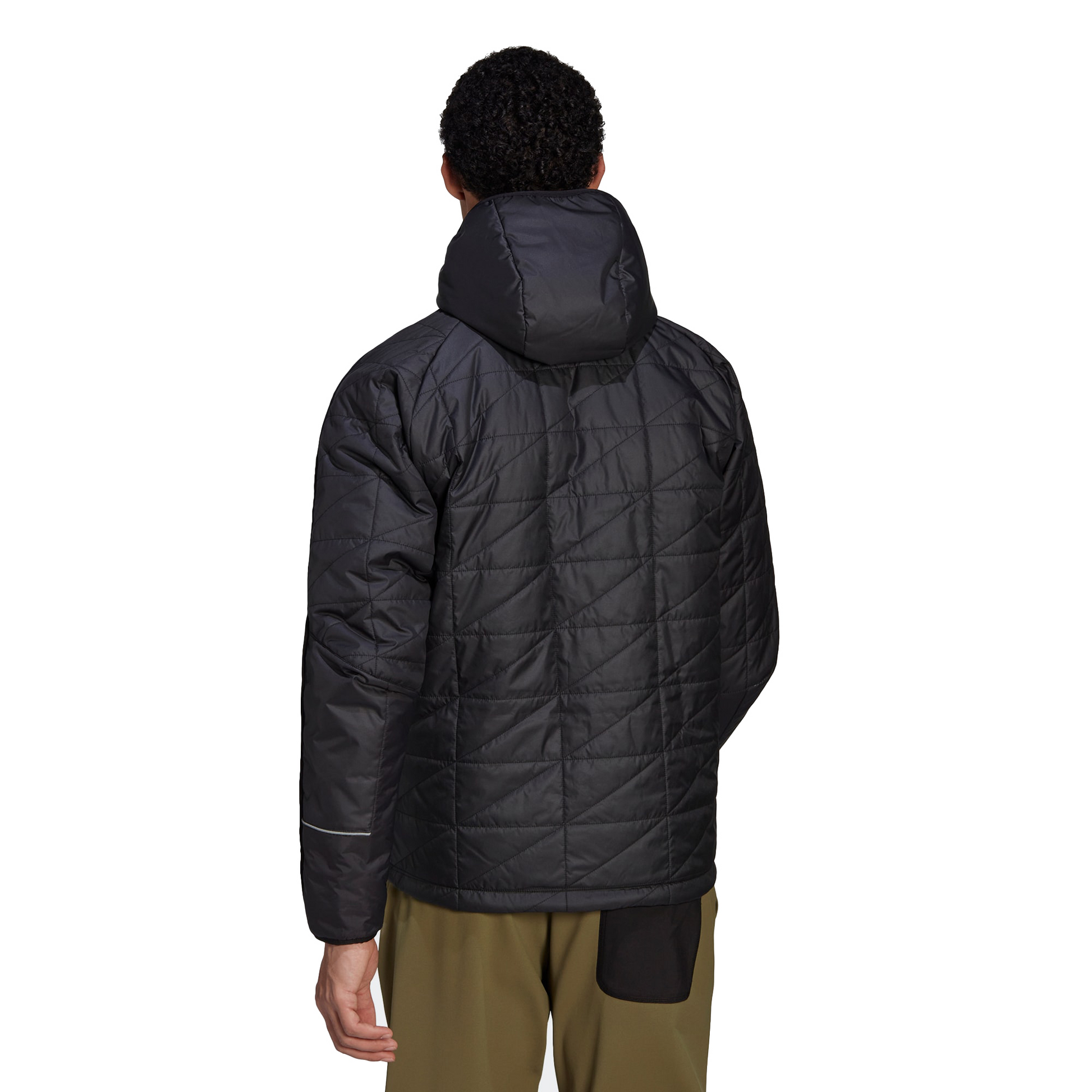 adidas Terrex Multi Insulated Hooded Jacket Asia Sizing 'Black' HF0834