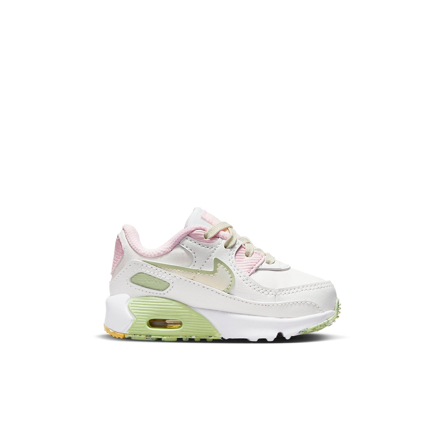 Nike Air Max 90 LTR Leather SE 'White Pink Green' DQ0278-100