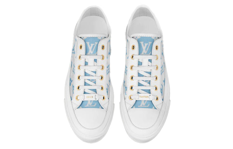 (WMNS) LOUIS VUITTON Stellar Sneakers 'Grey Blue White' 1A8NMG