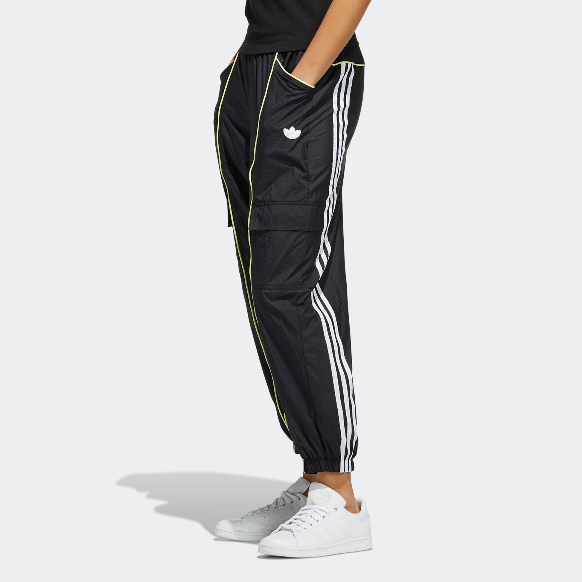 (WMNS) adidas Originals Next Gen Track Pants Asia Sizing 'Black' HC6584