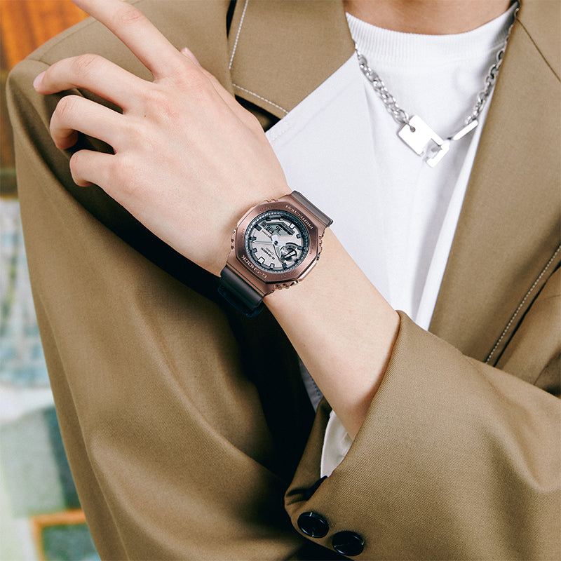 CASIO G-Shock Analog-Digital 'Brown' GM-2100MF-5APR