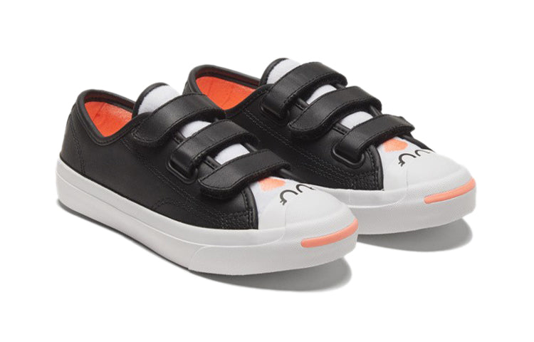 Converse Jack Purcell K Black/White/Orange 369801C