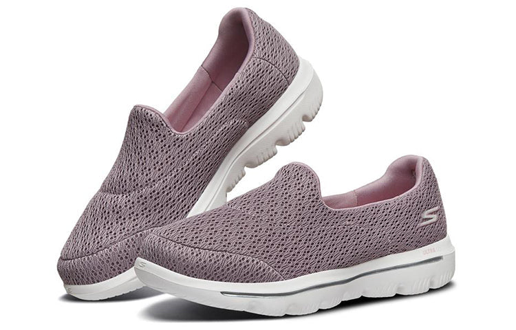 (WMNS) Skechers Go Walk Evolution Ultra 'Light Red White' 15738-MVE
