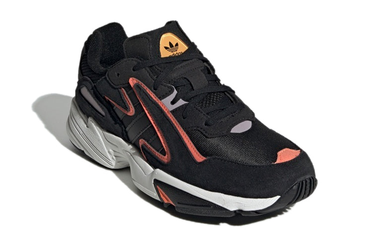 (GS) adidas Yung-96 Chasm J 'Black Semi Coral' EE7544