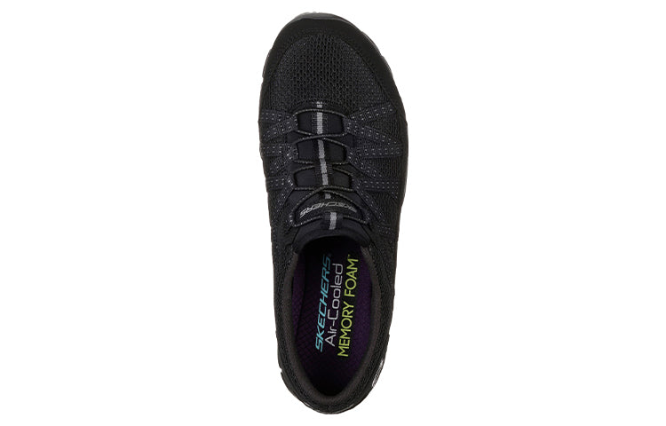 (WMNS) Skechers Gratis Low-Top Running Shoes Black 22823-BBK