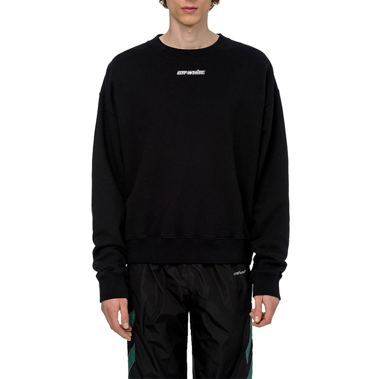 Off-White FW20 Marker Arrows Pullover Men Black OMBA035E20FLE0021045