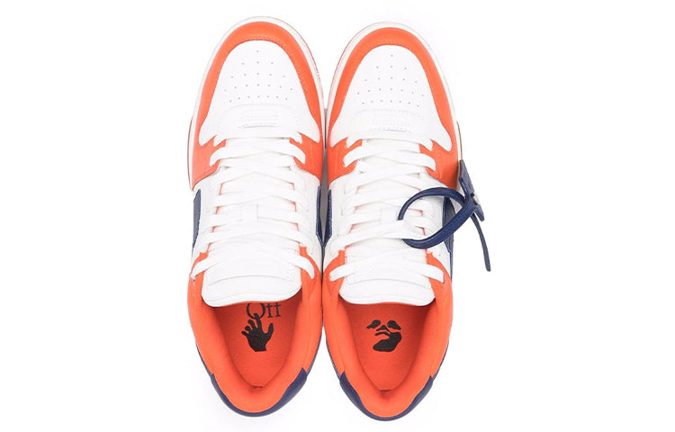 Off-White Out Of Office Low-Top Sneaker 'Orange Blue White ' OMIA189F21LEA0022045