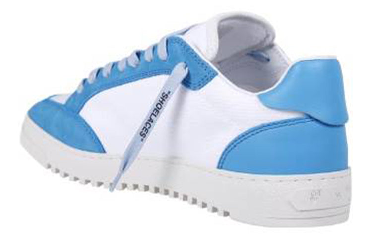 Off-White 5.0 Panelled Low-Top Sneakers 'Blue White' OMIA227S23FAB0010145