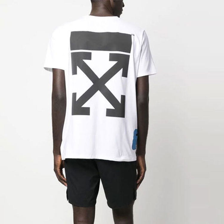 Off-White logo-print T-shirt OMVA036F22FAB0010107
