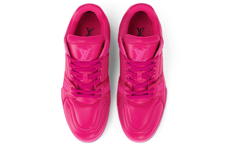 (WMNS) LOUIS VUITTON LV Trainer Sneakers 'Hot Pink' 1AC5C7