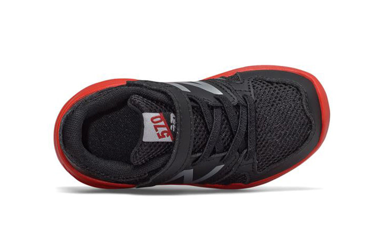 (TD) New Balance 570 Infant Shoes Black/Red IT570PB
