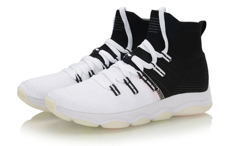 (WMNS) Li-Ning High-Top Running Shoes /Black AFJP036-1