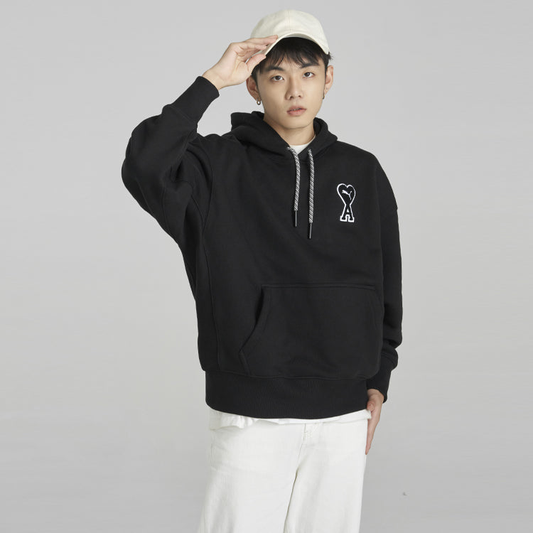 PUMA X Ami Hoodie 'Black' 536231-01