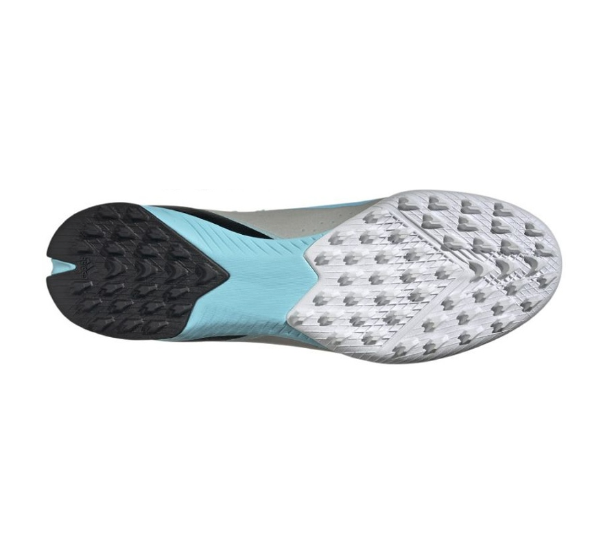 adidas X Crazyfast Messi.3 TF 'Silver Metallic Bliss Blue' IE4074