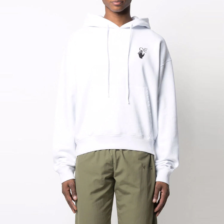 Off-White SS21 Gradient Arrow Loose Fit White OMBB037F21FLE0050110