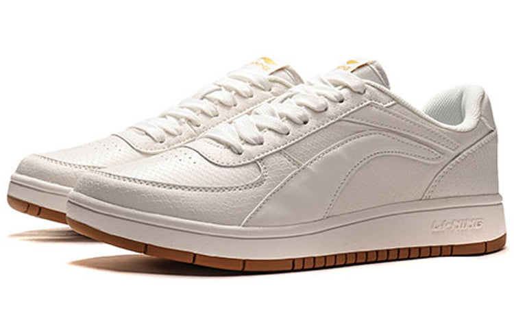 Li-Ning Casual Sneakers Low 'White Canvas' AGCP347-1