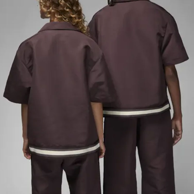 Air Jordan x A Ma Maniere Warm-Up Shirt 'Mahogany' DV7460-263