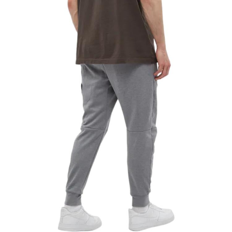 Air Jordan Splicing Lacing Elastic Waistband Sports Pants Men's Grey DA9852-091