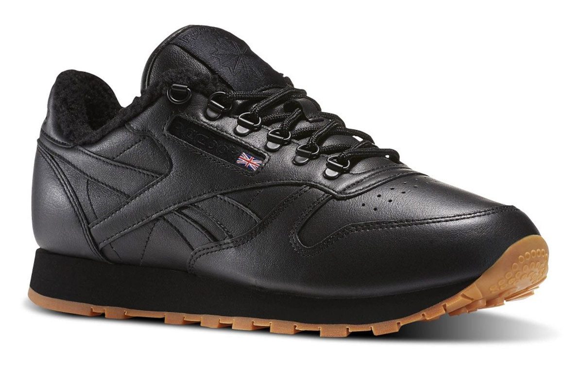 Reebok Leather Sherpa Black AR3505