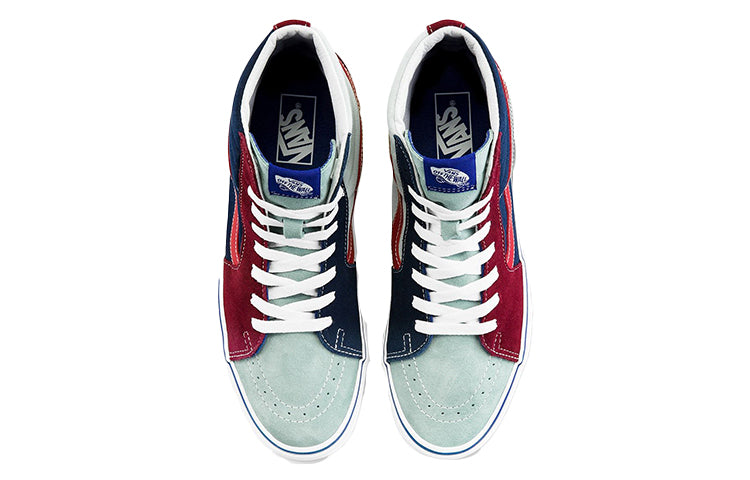 (WMNS) Vans SK8-HI (MIX & MATCH) MULTI 'Red Blue' VN0A4U3C2PJ
