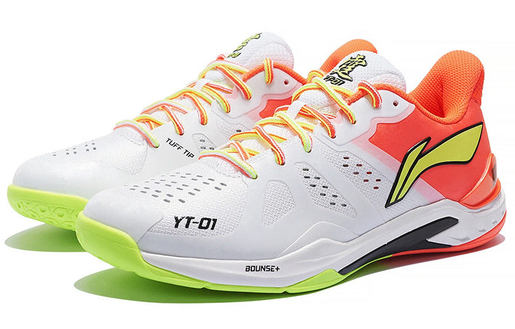Li-Ning YunTing 'White Orange Green' AYAS028-4