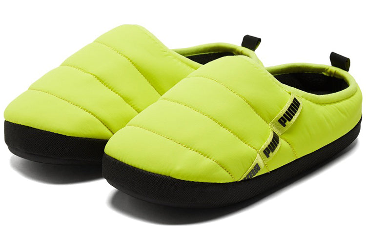 PUMA Scuff Slippers 'Fluo Yellow' 384945-07