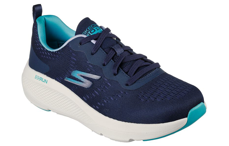 (WMNS) Skechers GO RUN Elevate-Double 'Blue' 128334-NVMT