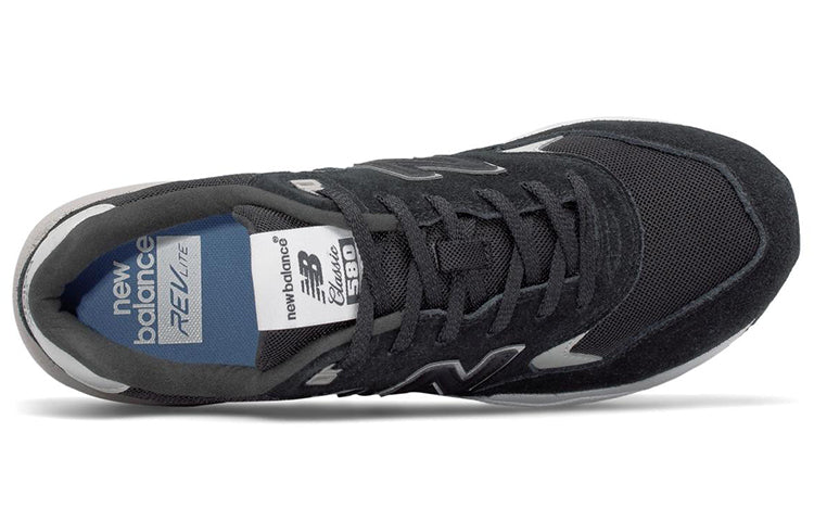 New Balance 580Series Shoes Black/White MRT580BN