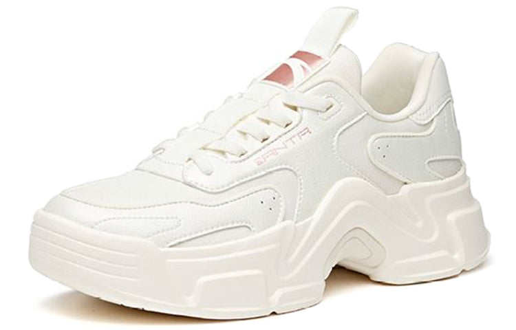 (WMNS) ANTA Life Series Sneakers 'Pure White' 122038884-1
