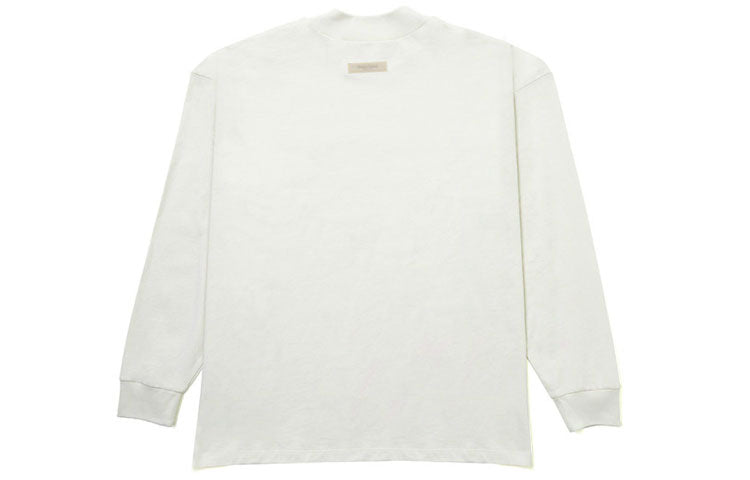 Fear of God Essentials FW21 Innersect Long Sleeve Logo Tee 'Mozzarella' 125BT212091F