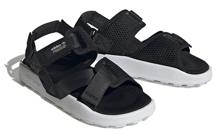 (WMNS) adidas Adilette Adventure Sandal 'Black White' HP2184