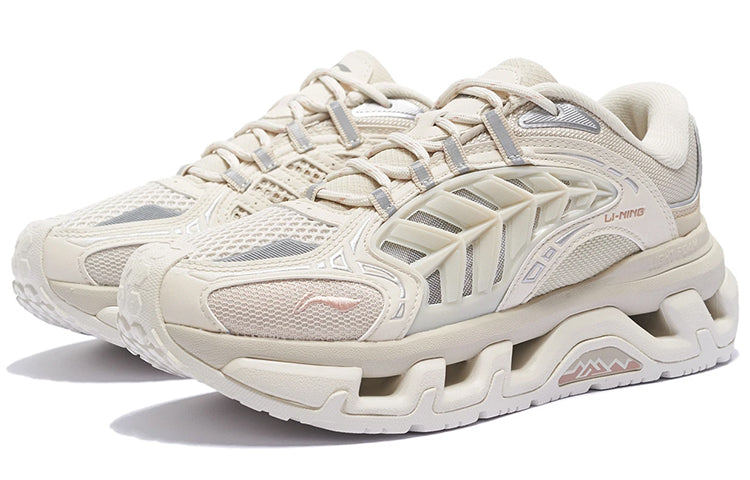 (WMNS) Li-Ning Scenery 'White Grey' AGLS064-2