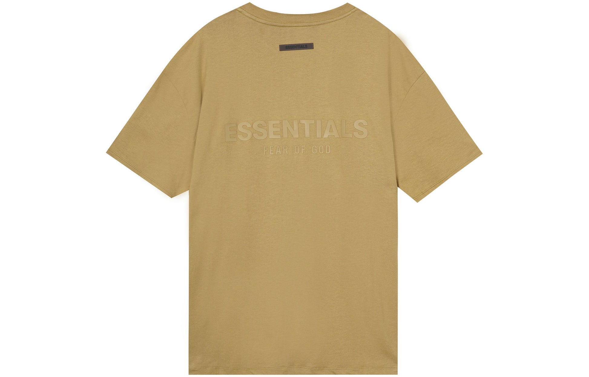 Fear of God Essentials FW21 Logo Tee 'Amber' FOG-FW21-009