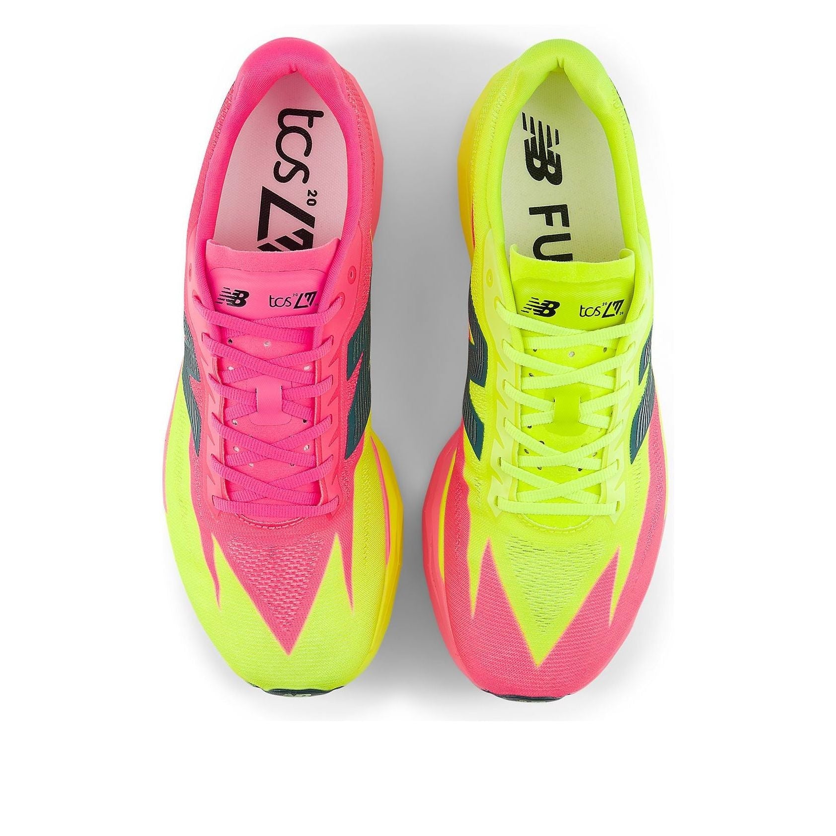 (WMNS) New Balance FuelCell SuperComp Elitev5 'Pink Fiery Alkaline Green' WRCEL4YX