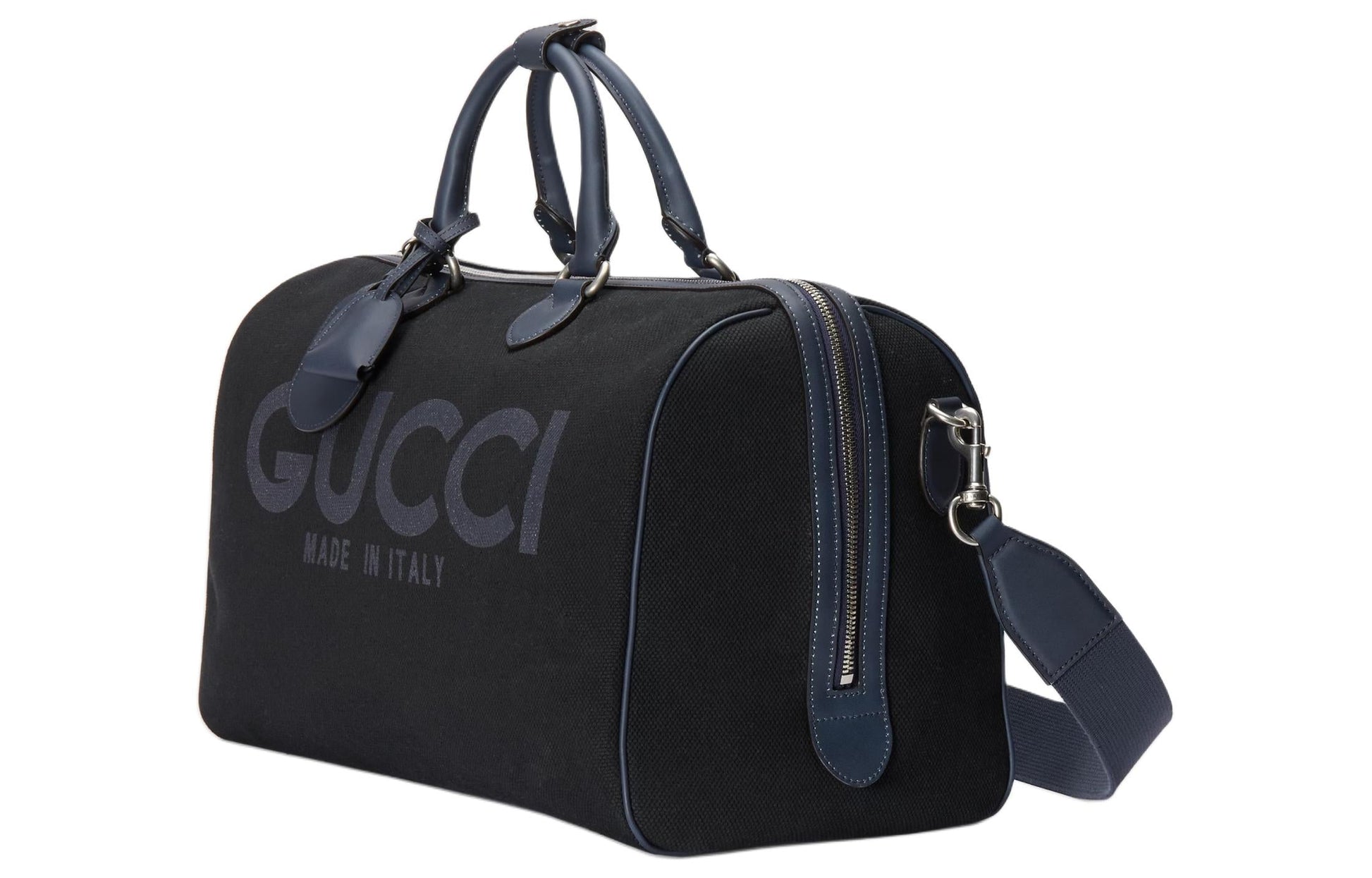 Gucci Large Gucci Print Travel Bag 'Black' 771178-FACSY-8643