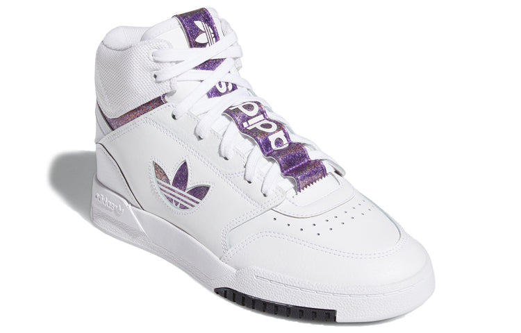 (WMNS) adidas Drop Step XL 'White Purple' FY3225