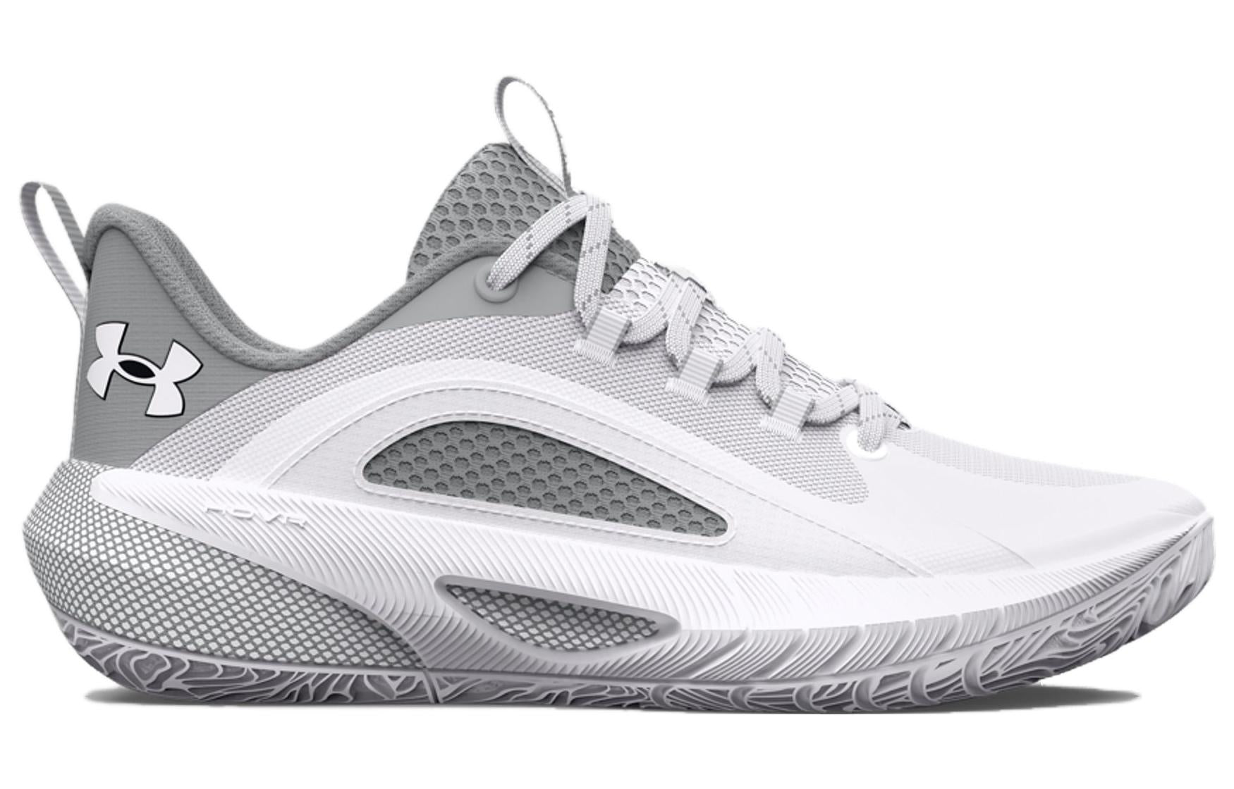 (WMNS) Under Armour HOVR Ascent 2 'White Mod Grey' 3025681-100
