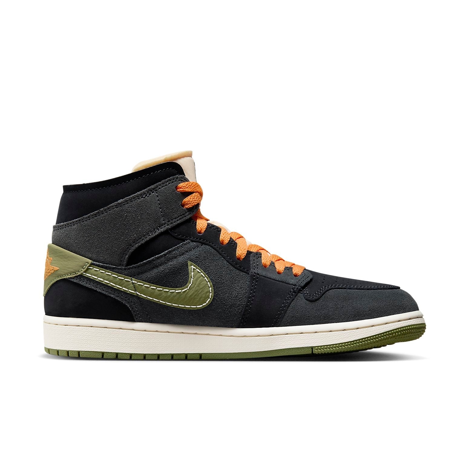 Air Jordan 1 Mid SE Craft 'Anthracite Light Olive' FD6817-003