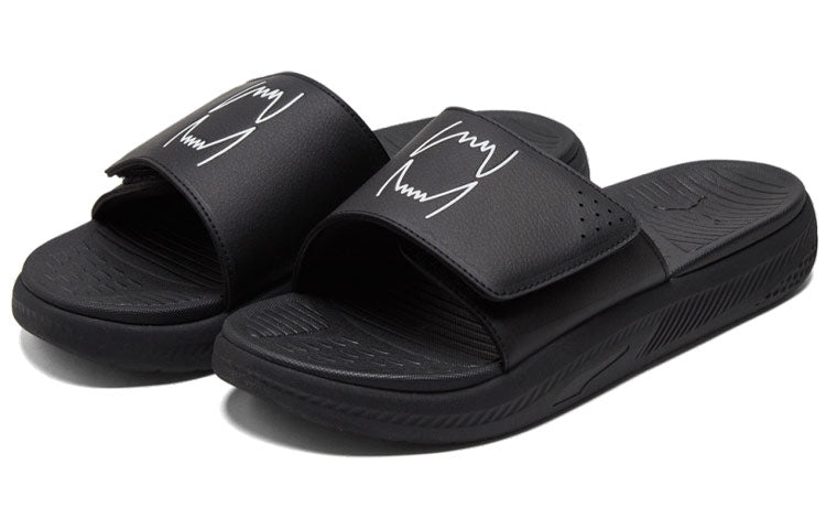 PUMA Soft Ride Slide Jaws Slippers Black 382865-01