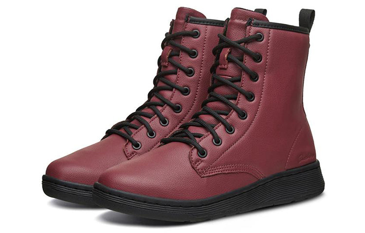 (WMNS) Skechers Albeit 'Burgundy Black' 44821-BURG