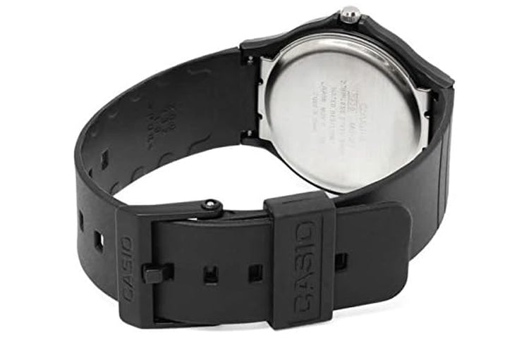 CASIO Quartz Waterproof Unisex Mens Black Analog MQ-76-1AL
