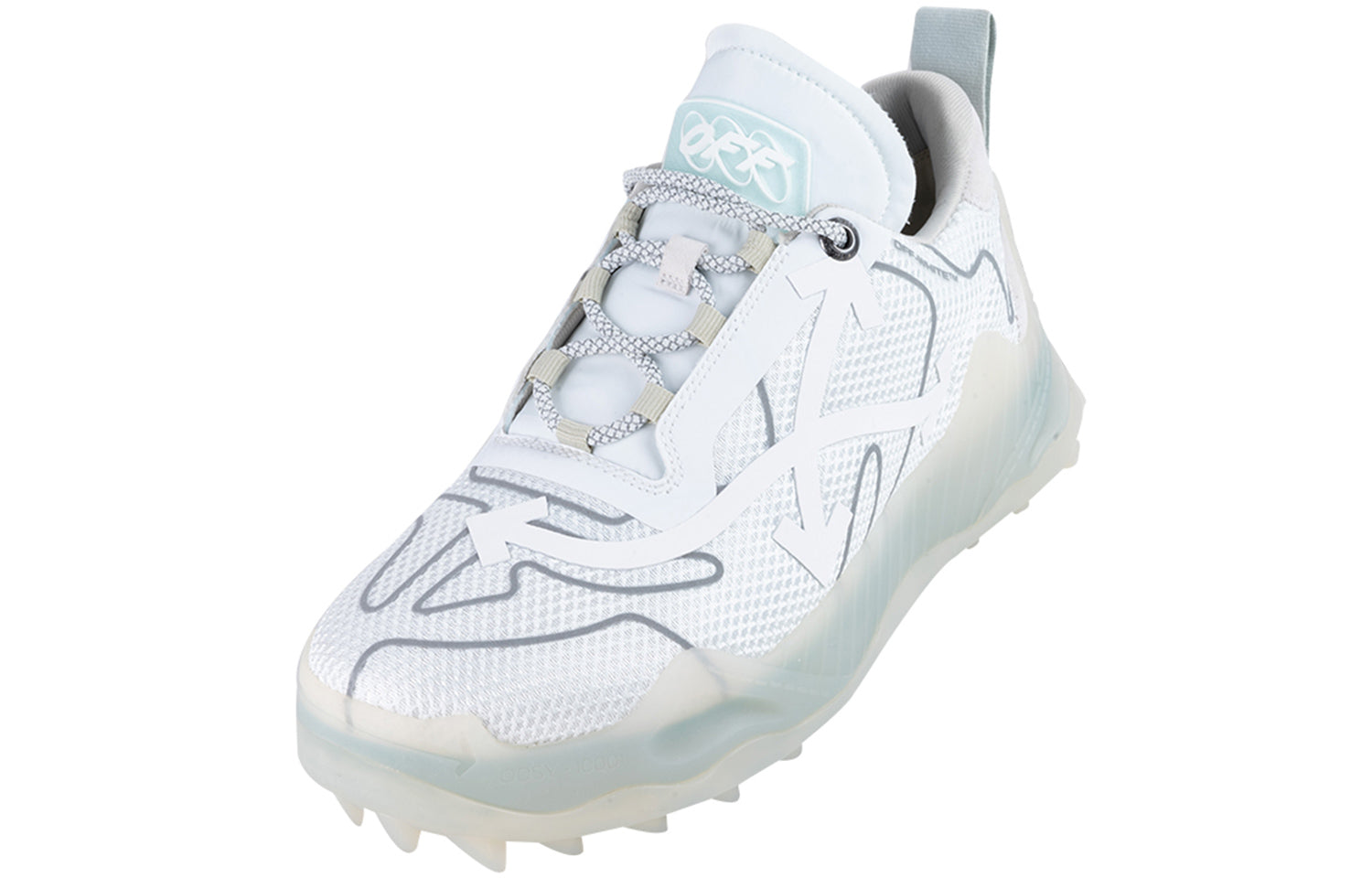 Off-White ODSY-1000 'Transparent Sole - White Silver' OMIA179R21FAB0010172