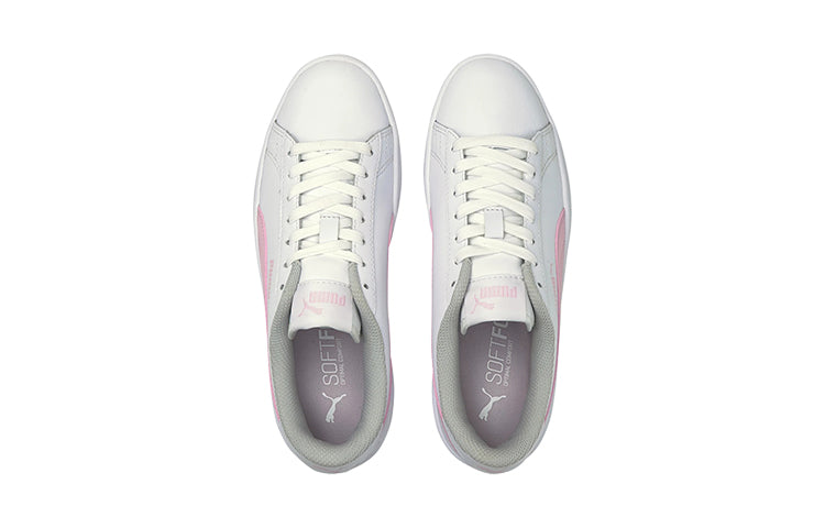 PUMA Smash V2 Jr Pink/White 365170-28