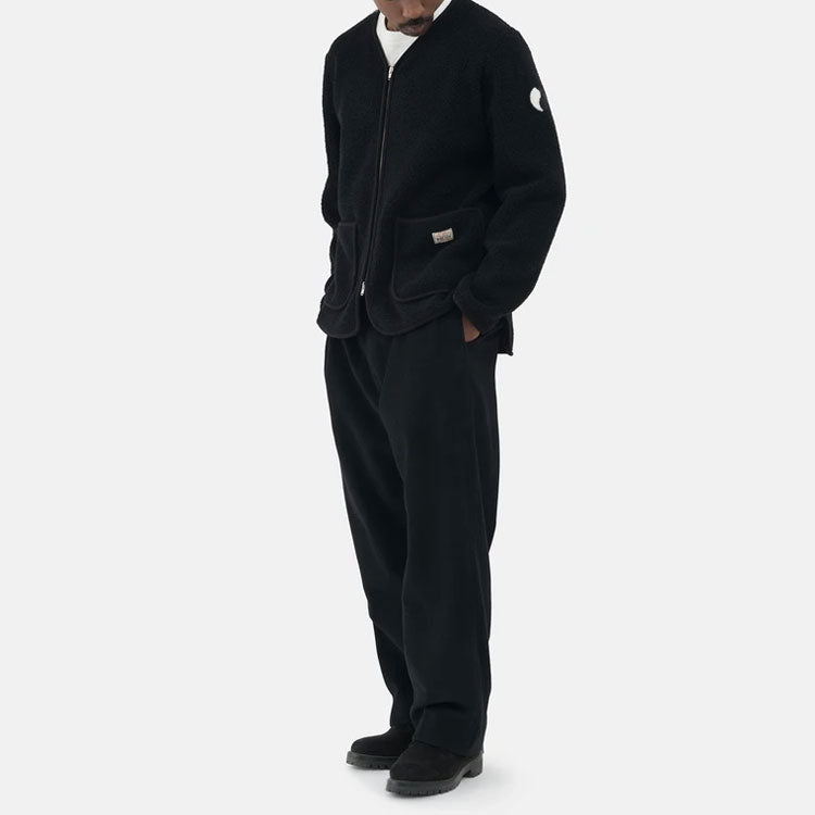 Men's Stussy x OUR LEGACY Crossover FW21 Liner Wool Long Sleeves Jacket Black WS4216LB