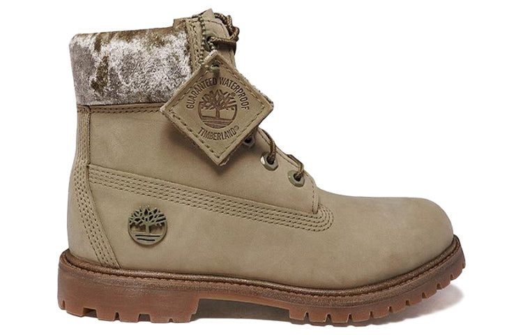 (WMNS) Timberland 6 Inch Premium Waterproof Boot 'Beige Nubuck Velvet' A21XE