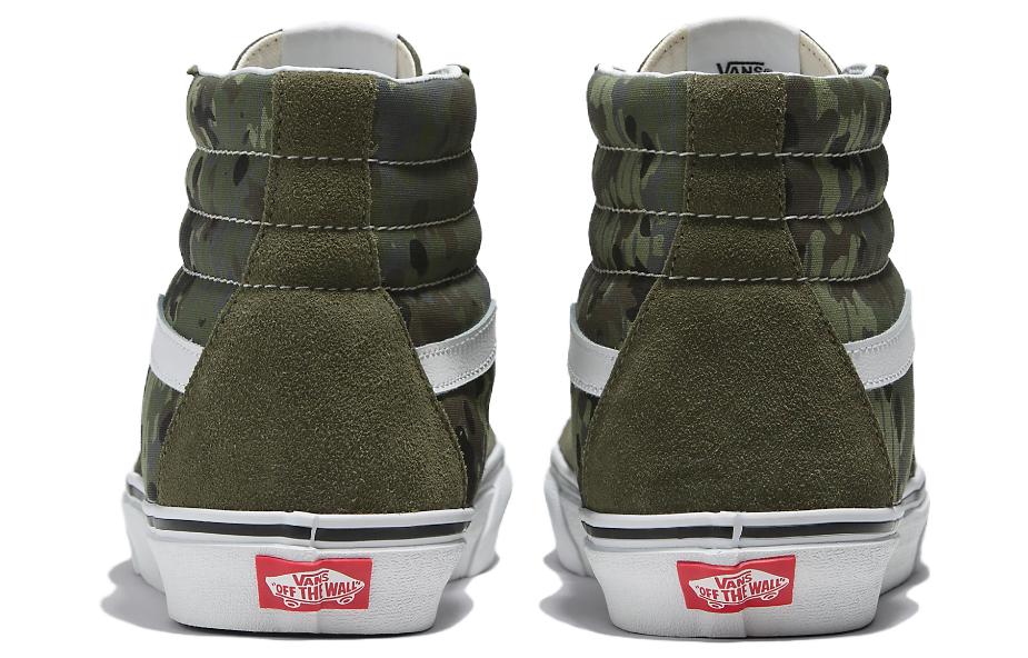 Vans Sk8-Hi 'Rain Camo Green' VN0007NSBGK