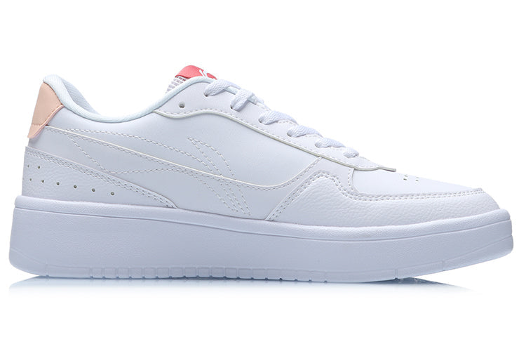 (WMNS) Li-Ning Classic Cushion 'White Red' AGCR198-2