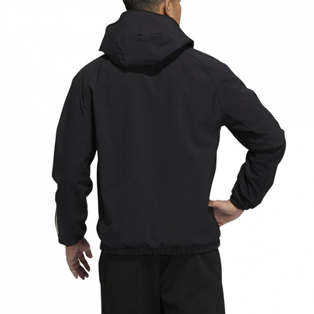 adidas Running Sports Training Hooded Jacket Black H40880