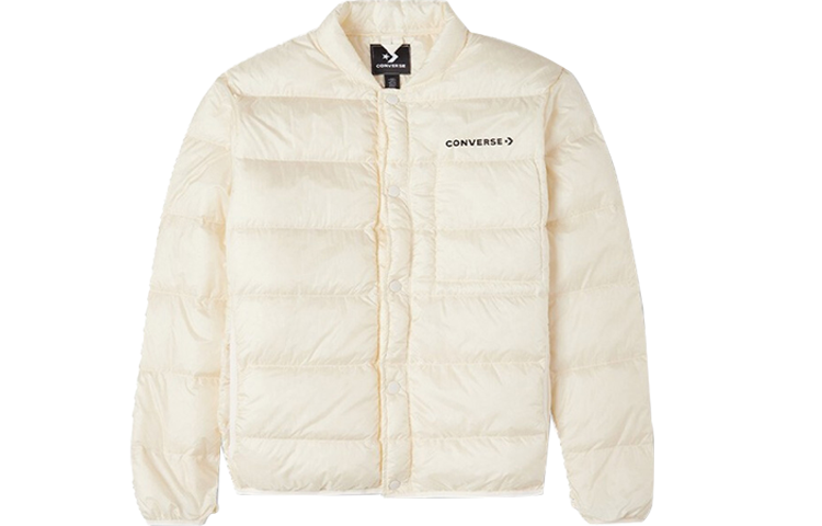 Converse Premium Short Down Jacket Asia Sizing 'Wheat' 10021983-A04